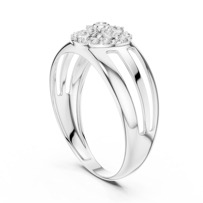Celestial Star Lab Grown Diamond Ring in 14K Rose Gold