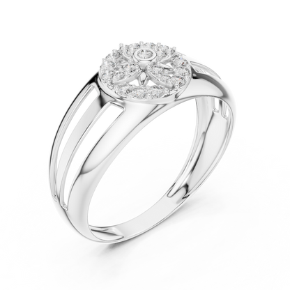 Celestial Star Lab Grown Diamond Ring in 14K Rose Gold