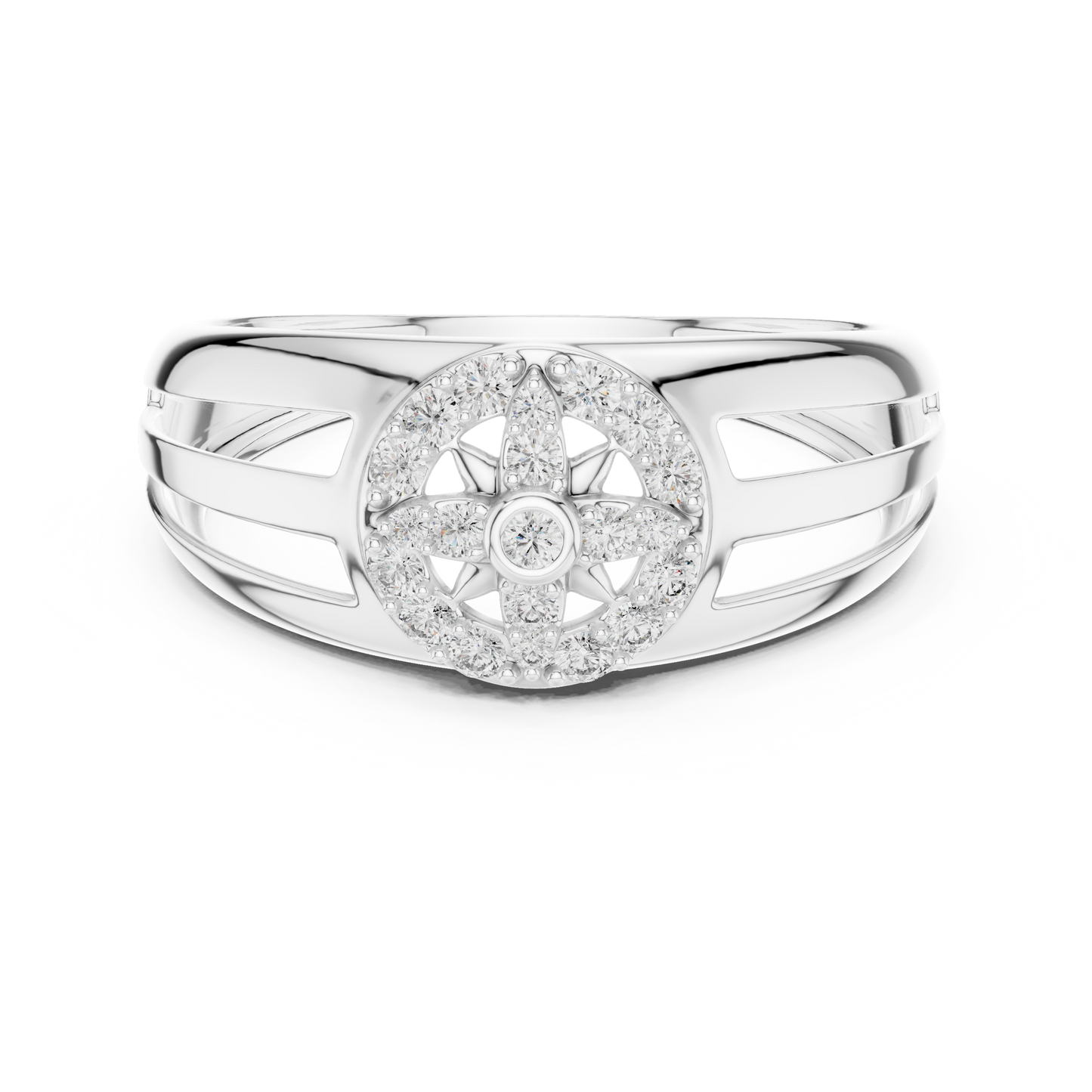 Celestial Star Lab Grown Diamond Ring in 14K Rose Gold
