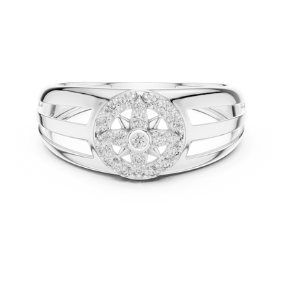 Celestial Star Lab Grown Diamond Ring in 14K Rose Gold