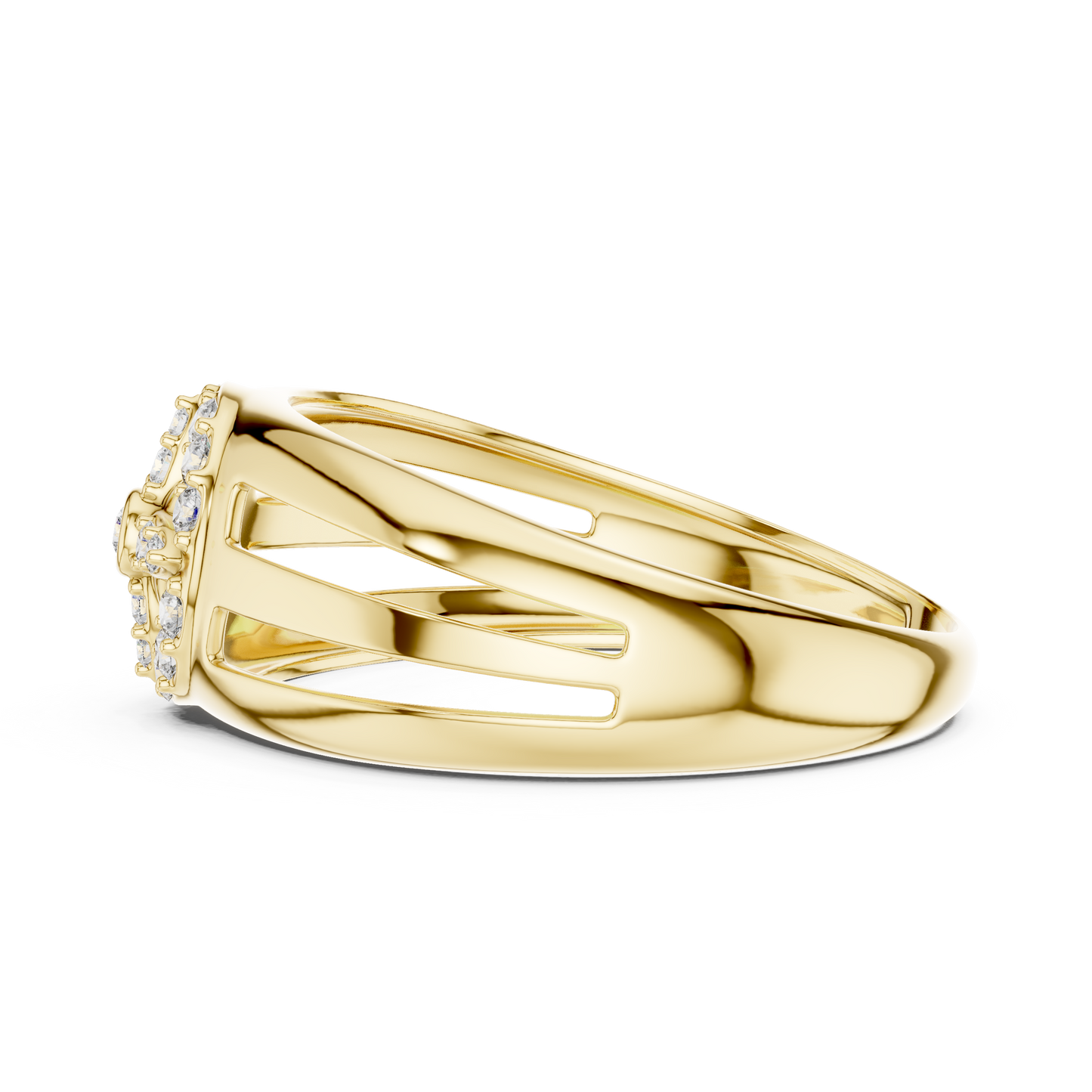 Celestial Star Lab Grown Diamond Ring in 14K Rose Gold
