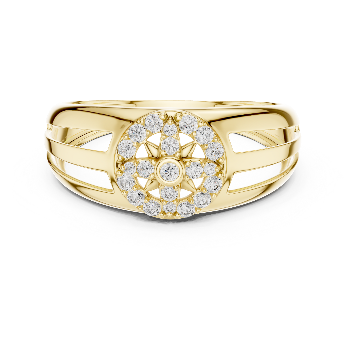 Celestial Star Lab Grown Diamond Ring in 14K Rose Gold