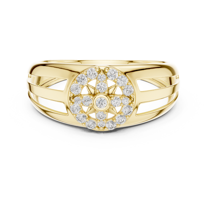 Celestial Star Lab Grown Diamond Ring in 14K Rose Gold
