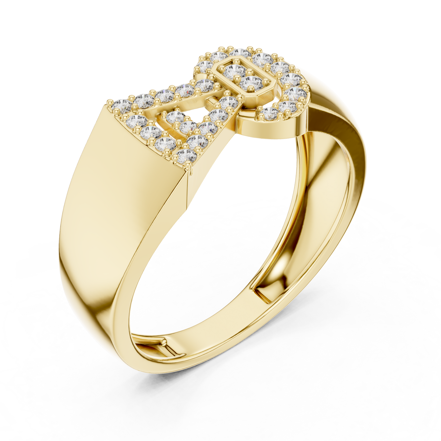 Oval Shape Halo Lab Grown Diamond Ring in 14K Rose Gold