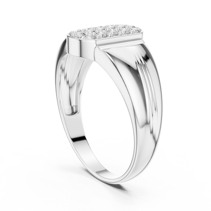 Geometric Honeycomb Lab Grown Diamond Ring