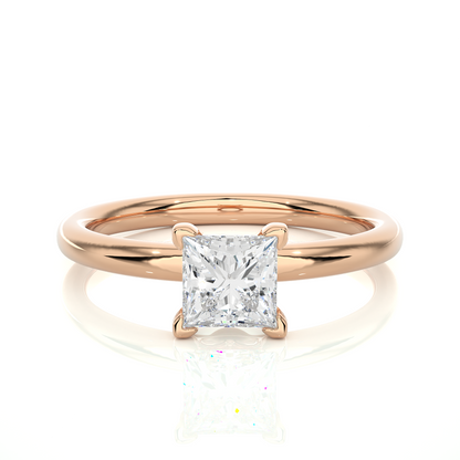 1 ct Classic Princess Ring