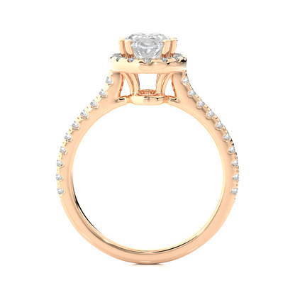 1.5 ct Spaced Oval Ring