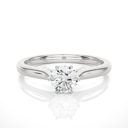 1.5 ct Crown Solitaire Ring