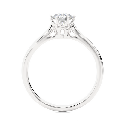 1.5 ct Crown Solitaire Ring