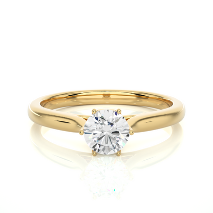 1.5 ct Crown Solitaire Ring