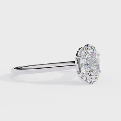 1 ct Oval Ring